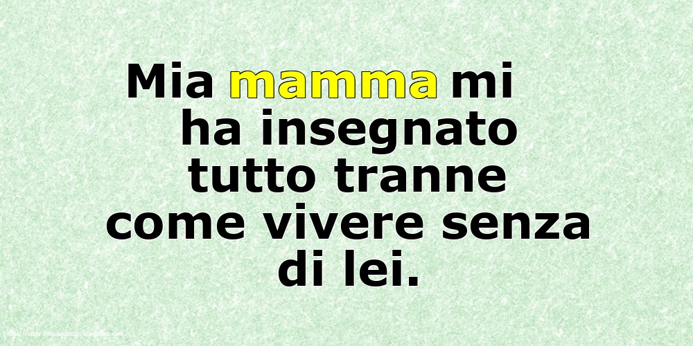 Famiglia Mia mamma