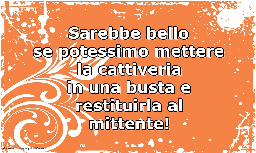 Famiglia Sarebbe bello se potessimo mettere