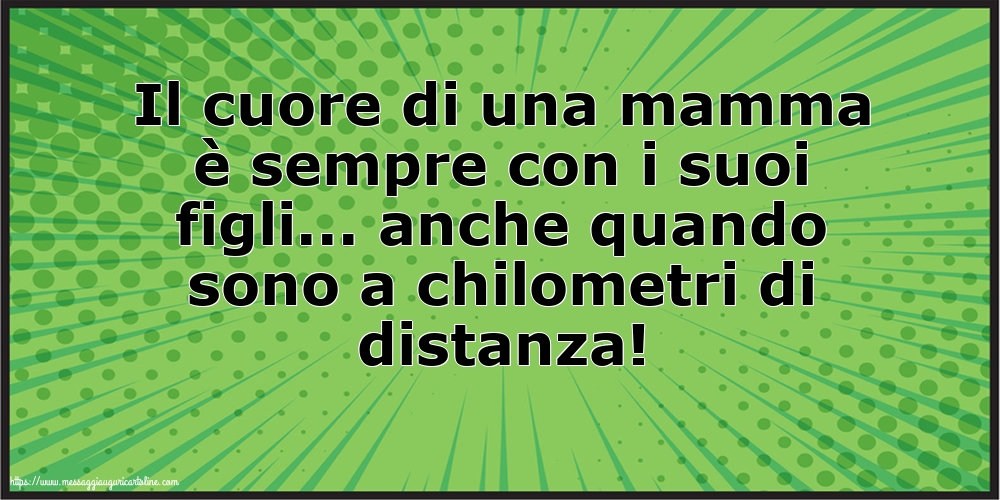 Famiglia Il cuore di una mamma