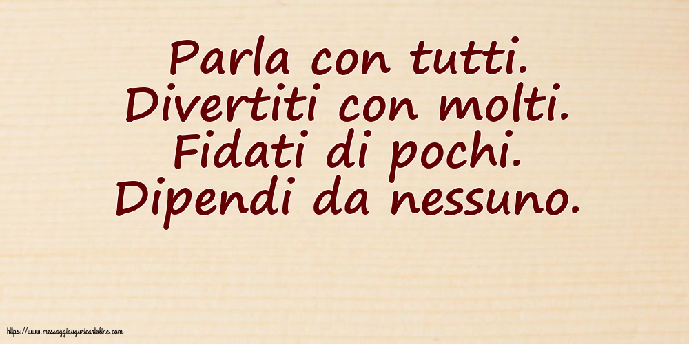 Famiglia Parla con tutti.