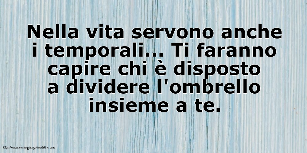 Famiglia Nella vita servono anche i temporali