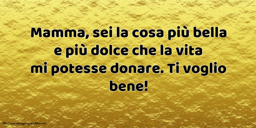 Famiglia Mamma: Ti voglio bene!