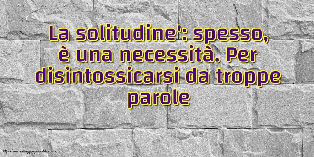 Famiglia La solitudine': spesso, è una necessità