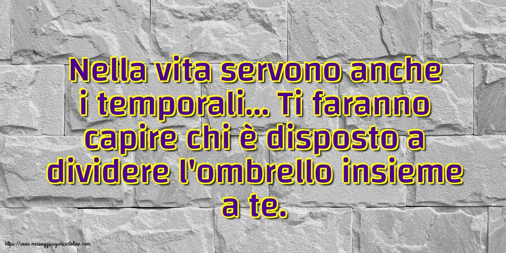 Famiglia Nella vita servono anche i temporali