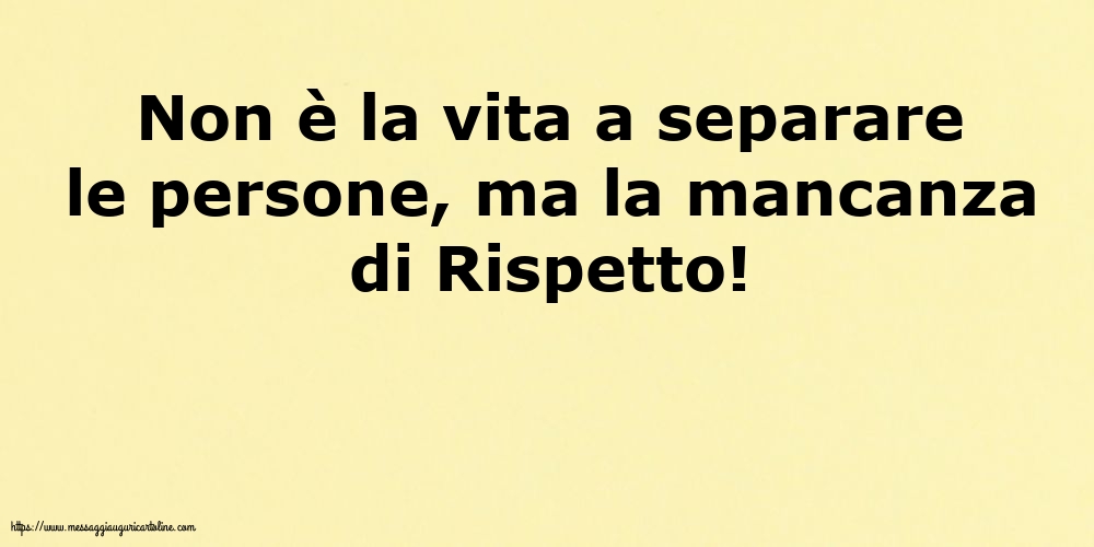 Famiglia Non è la vita a separare le persone