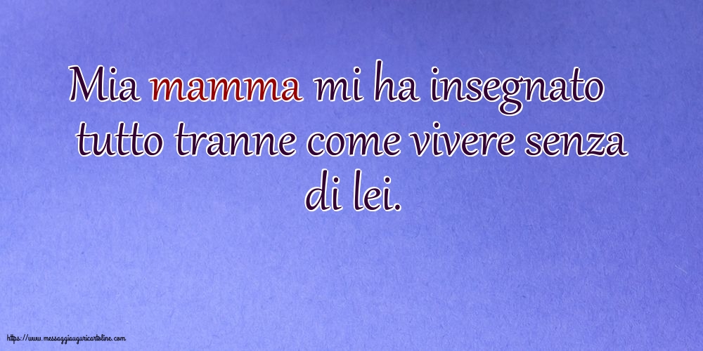 Famiglia Mia mamma