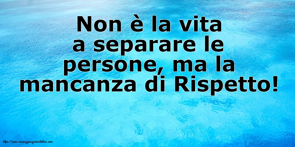 Famiglia Non è la vita a separare le persone