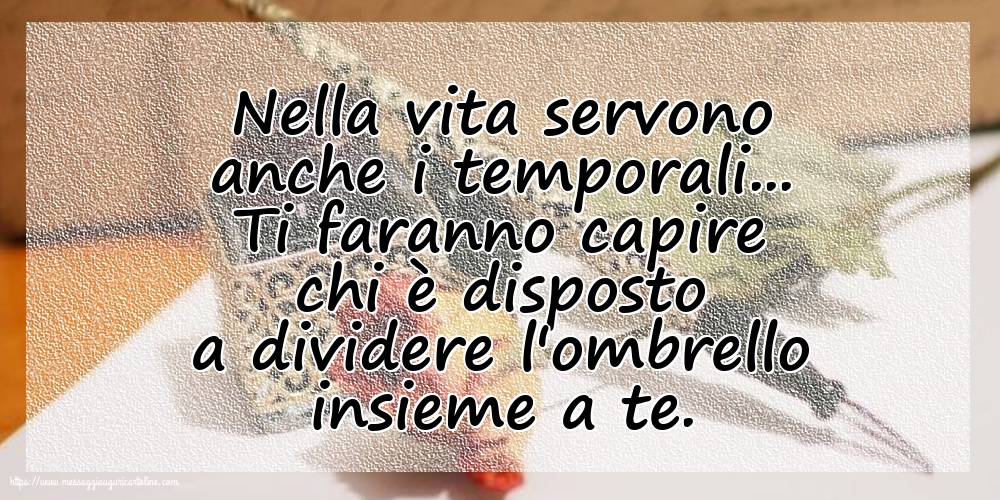 Famiglia Nella vita servono anche i temporali
