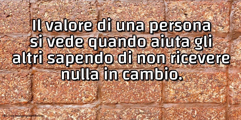 Famiglia Il valore di una persona