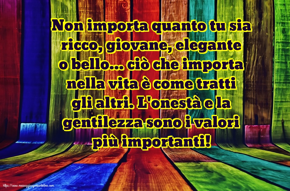 Famiglia Non importa quanto tu sia ricco