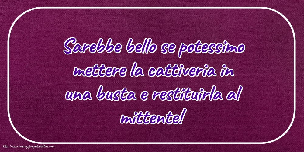 Famiglia Sarebbe bello se potessimo mettere