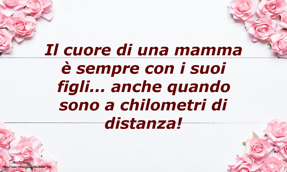 Famiglia Il cuore di una mamma