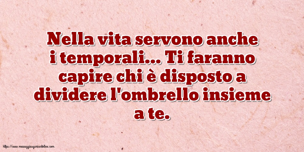 Famiglia Nella vita servono anche i temporali