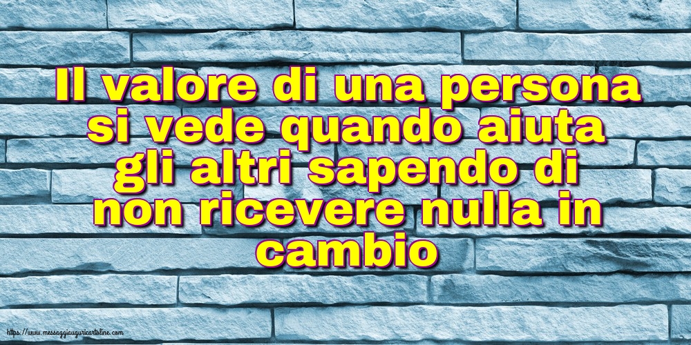Famiglia Il valore di una persona