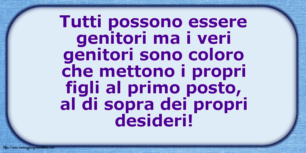 Famiglia Tutti possono essere genitor