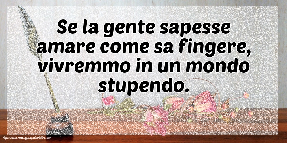 Famiglia Se la gente sapesse amare