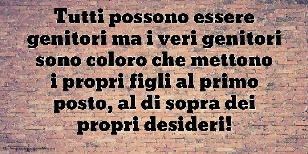 Famiglia Tutti possono essere genitor
