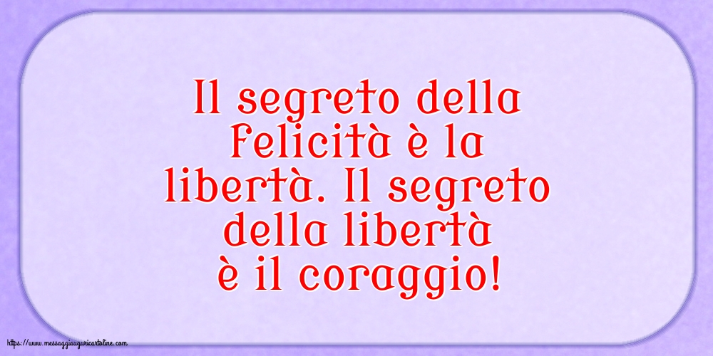 Famiglia Il segreto della felicità è la libertà