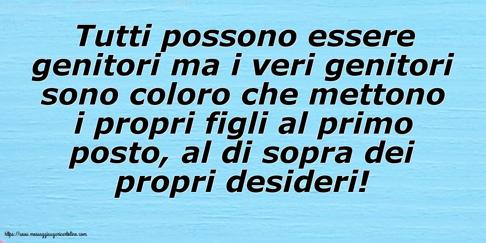 Famiglia Tutti possono essere genitor