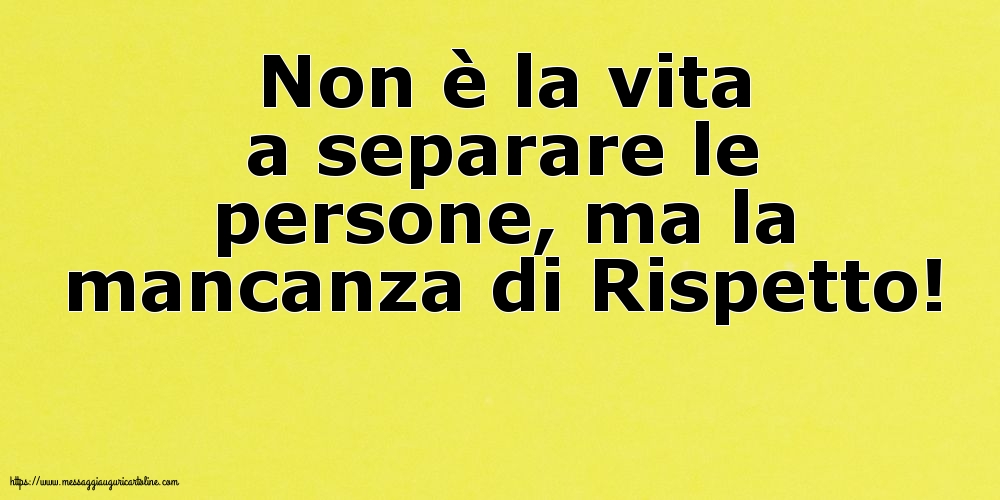Famiglia Non è la vita a separare le persone