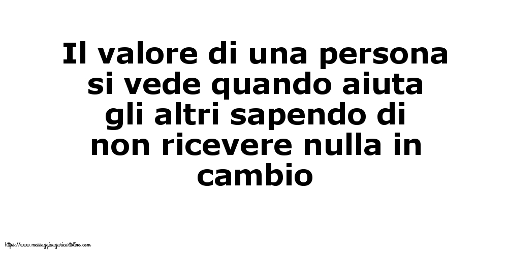 Famiglia Il valore di una persona