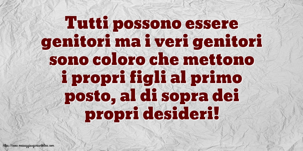 Famiglia Tutti possono essere genitor