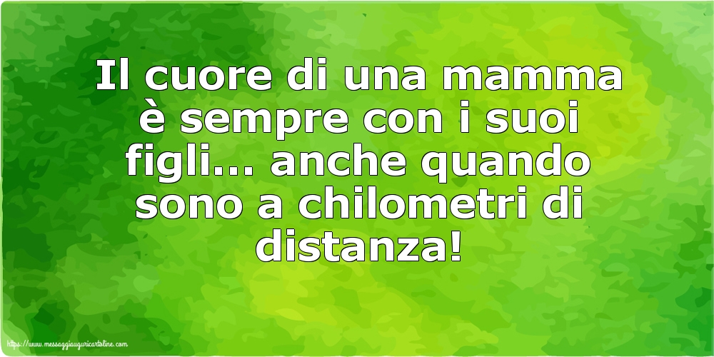 Il cuore di una mamma