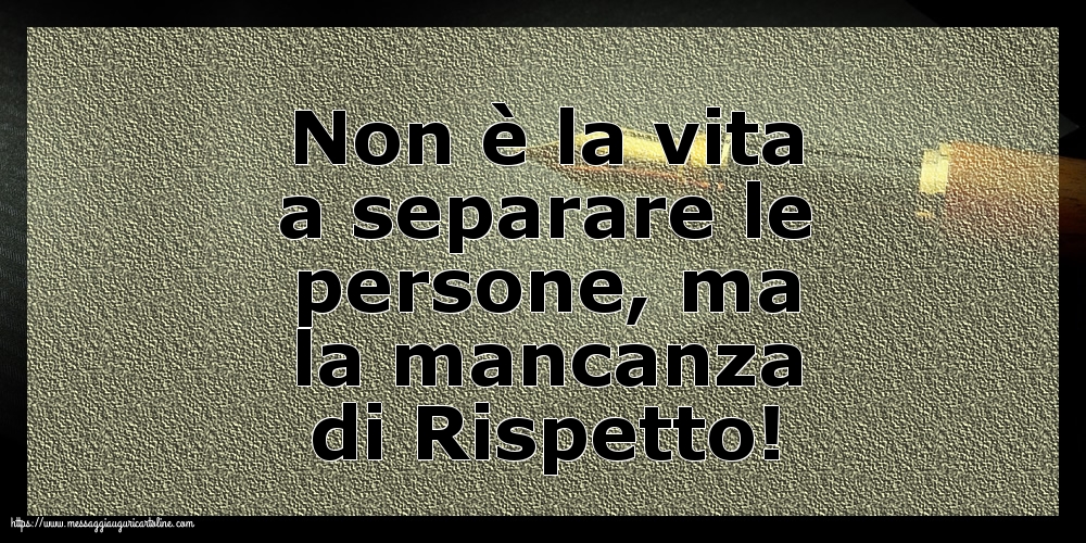 Famiglia Non è la vita a separare le persone