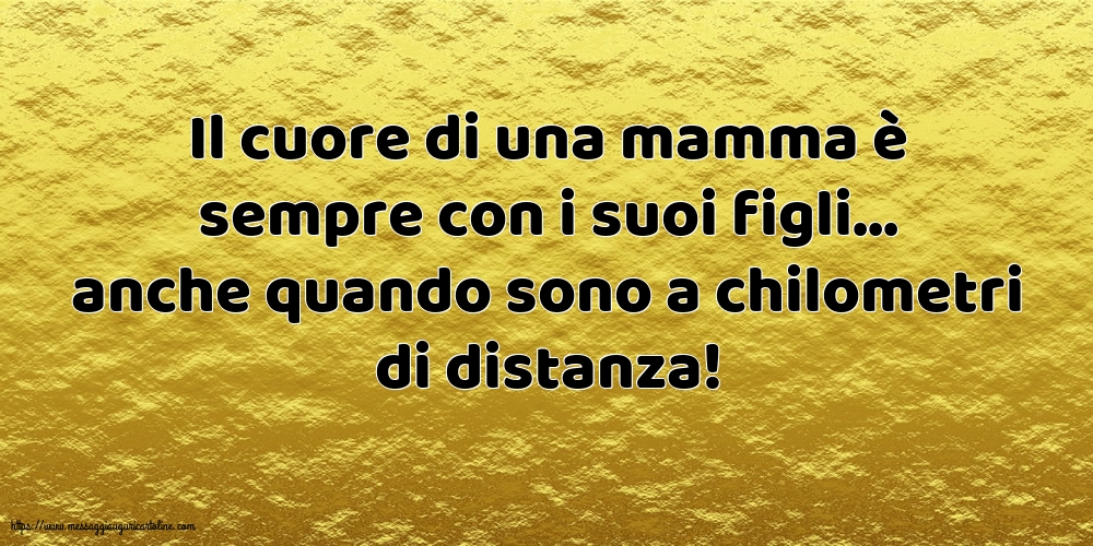 Il cuore di una mamma