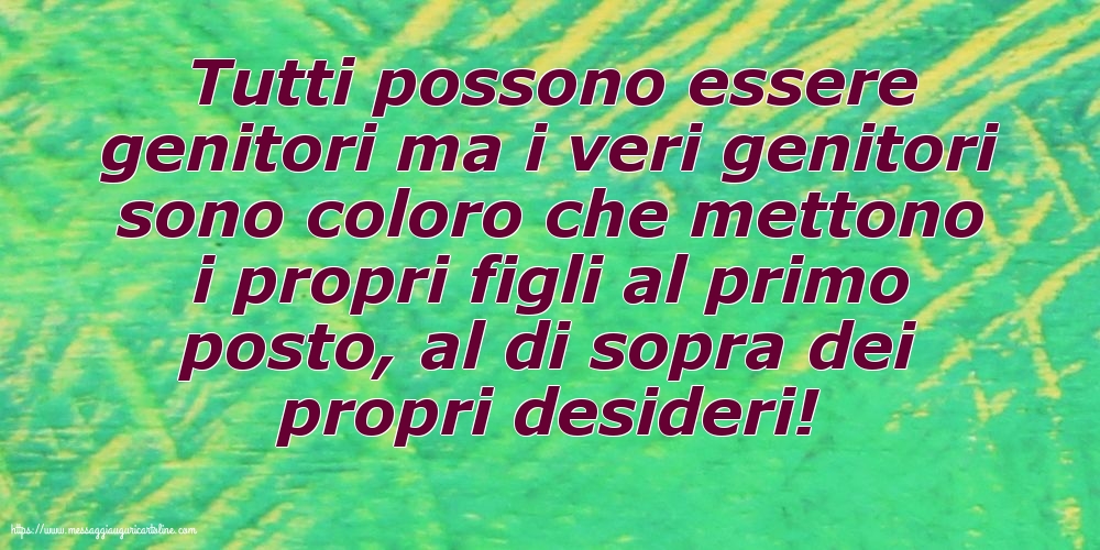 Famiglia Tutti possono essere genitor