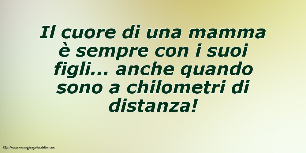 Il cuore di una mamma