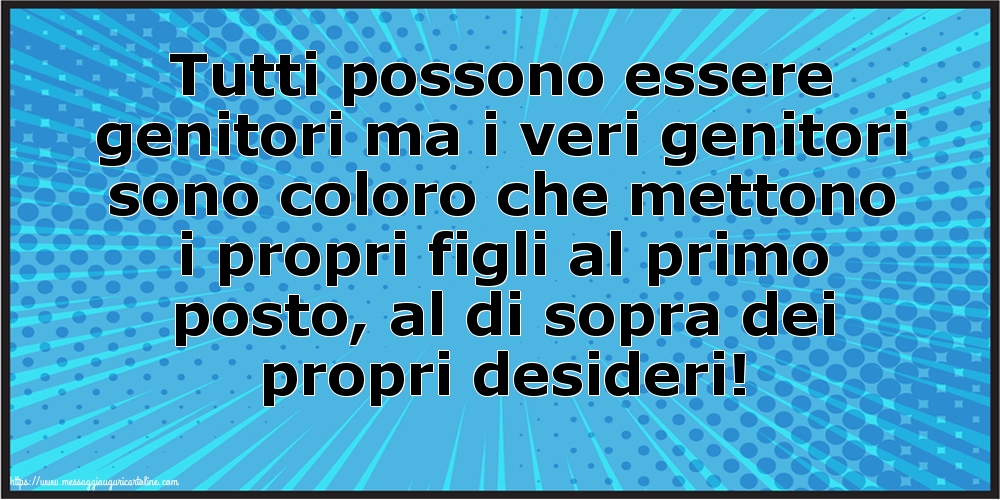 Tutti possono essere genitor