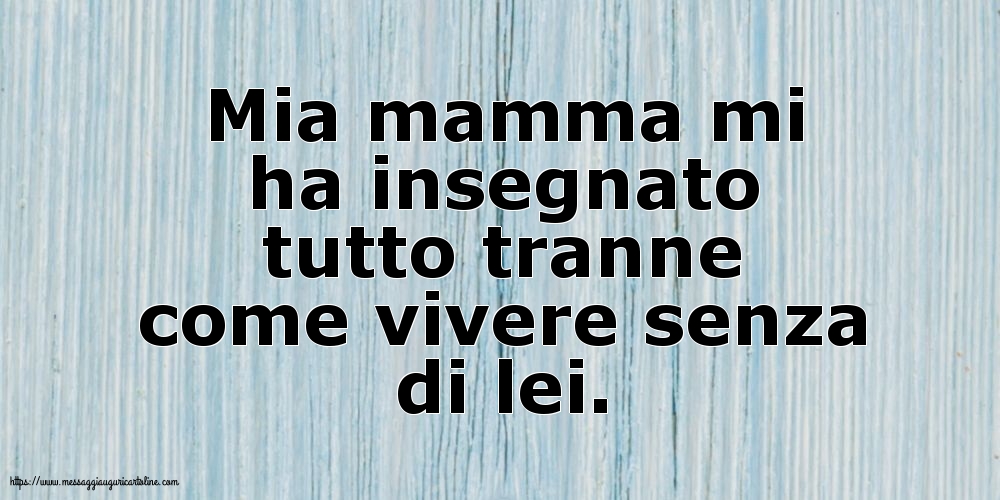 Mia mamma
