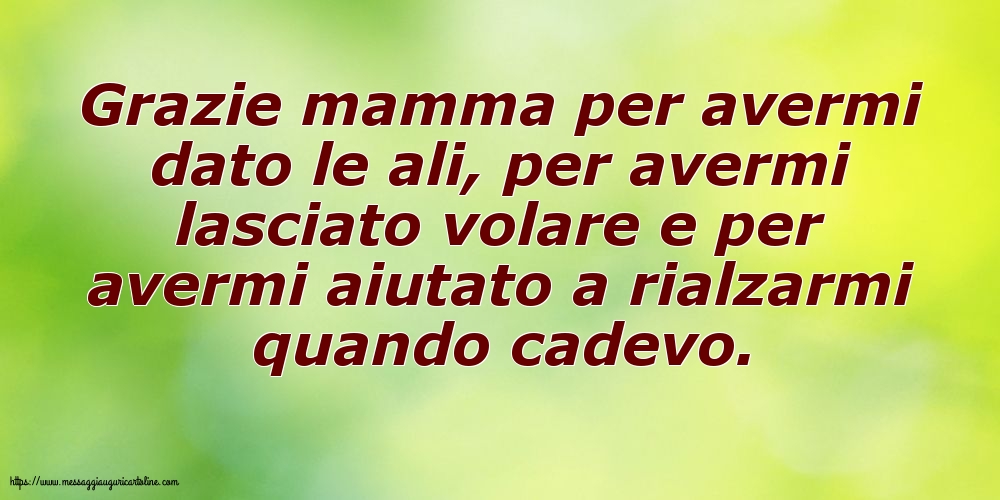 Grazie mamma