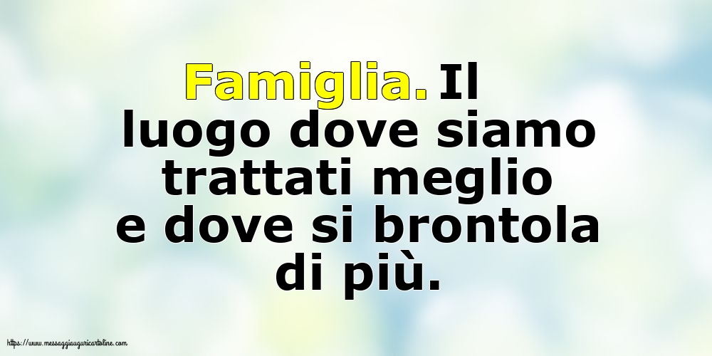 Famiglia.