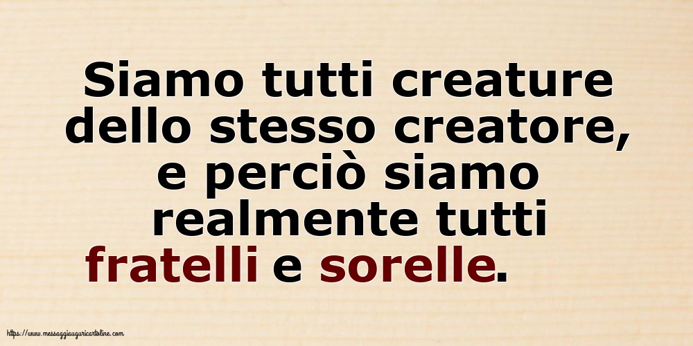 Famiglia Fratelli e sorelle