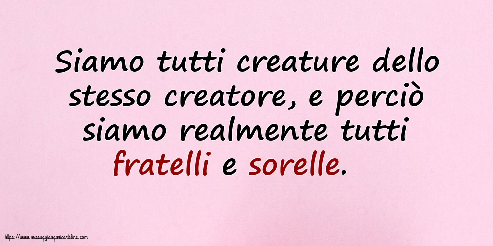 Famiglia Fratelli e sorelle