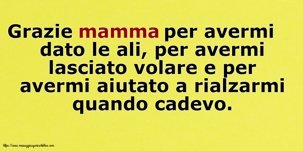 Famiglia Grazie mamma