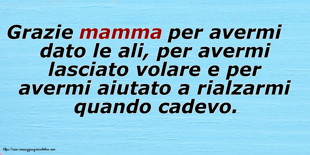 Famiglia Grazie mamma