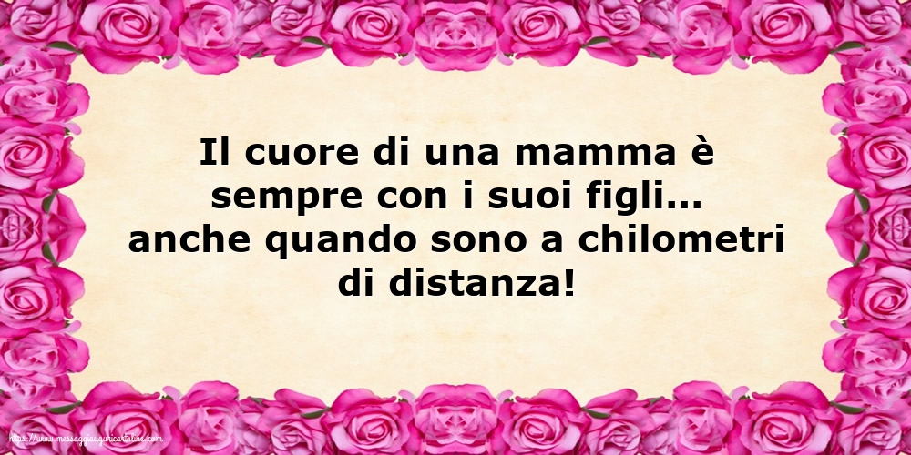 Famiglia Il cuore di una mamma