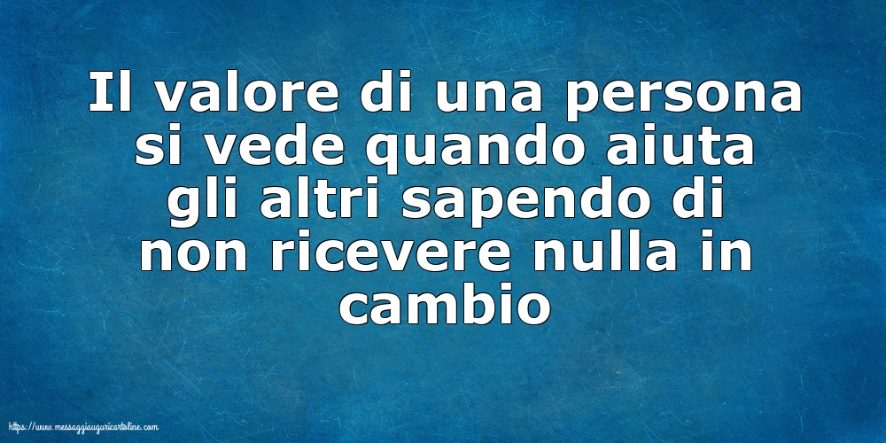 Famiglia Il valore di una persona