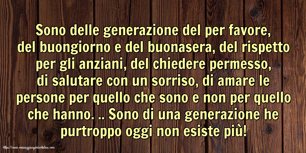 Famiglia Sono delle generazione del per favore