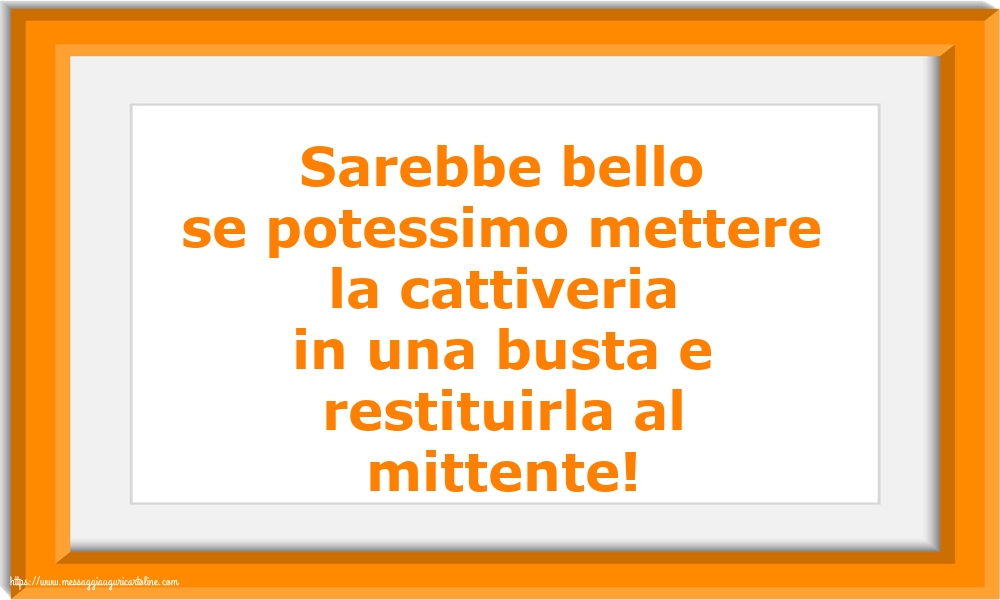 Famiglia Sarebbe bello se potessimo mettere