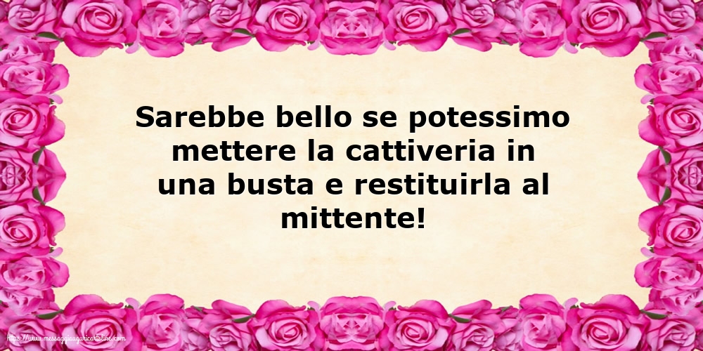 Famiglia Sarebbe bello se potessimo mettere