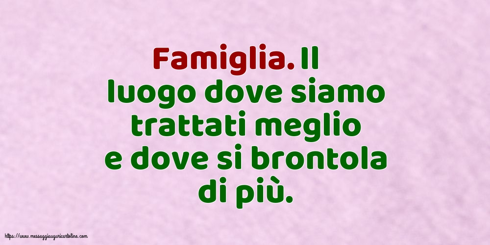 Famiglia Famiglia.