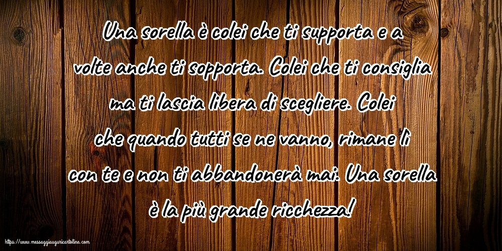 Famiglia Una sorella è colei che ti supporta e a volte anche ti sopporta