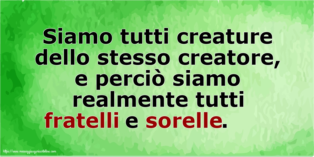 Famiglia Fratelli e sorelle