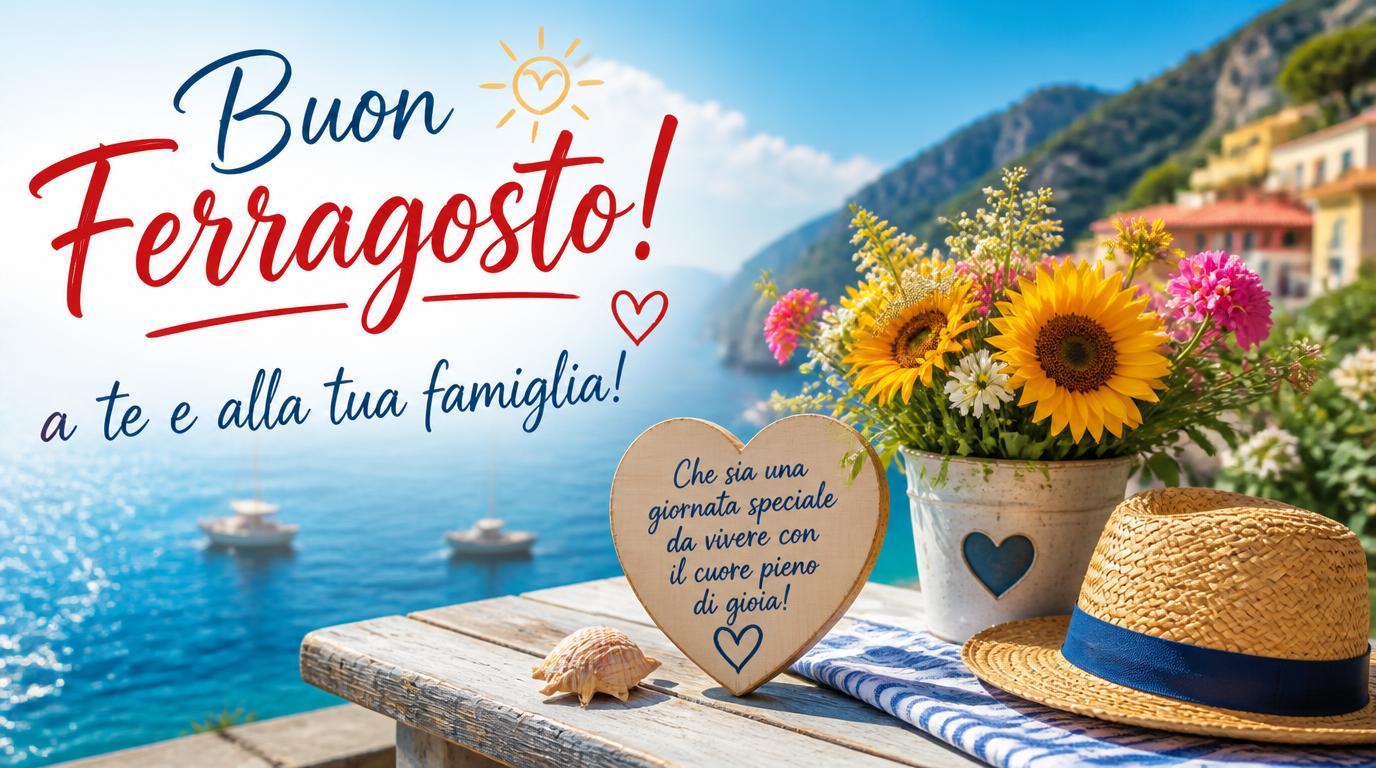 Buon Ferragosto a te e alla tua famiglia