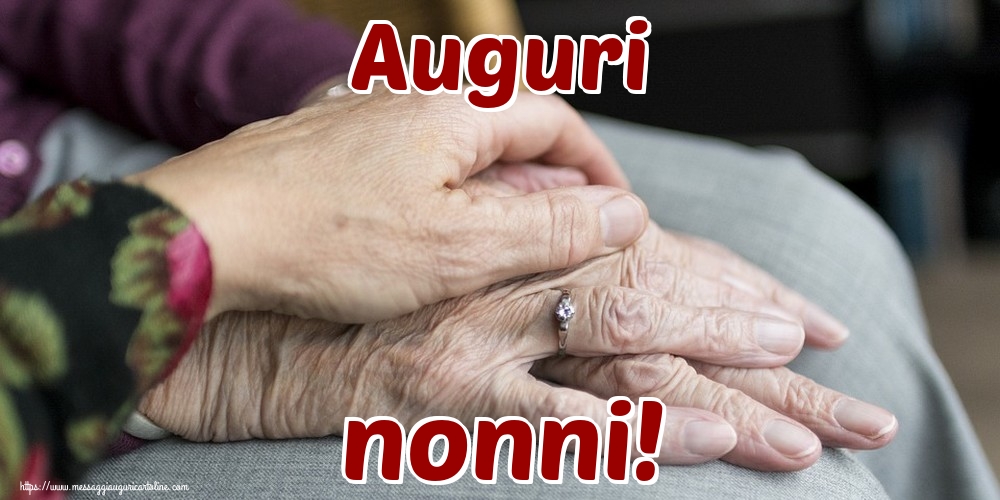 Auguri nonni!