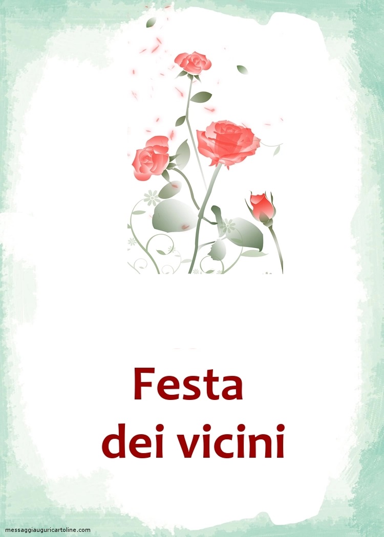 Festa dei vicini Festa dei vicini